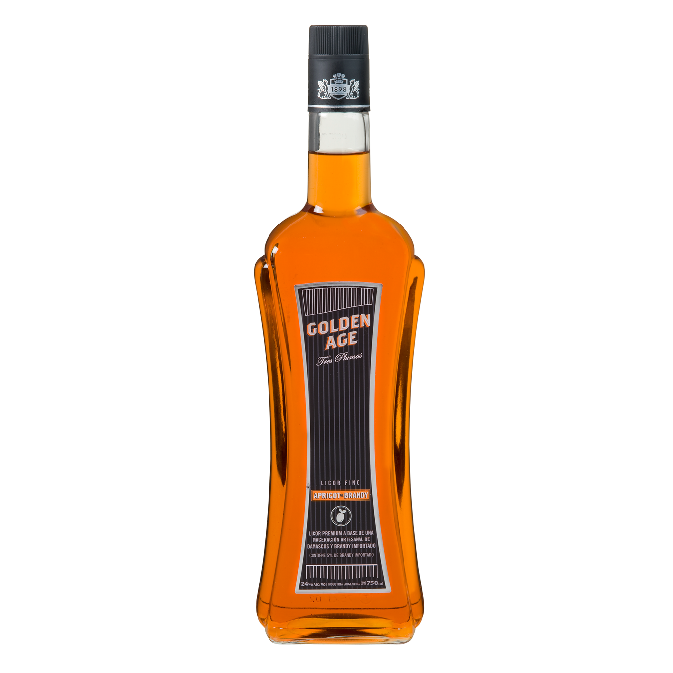 LICOR GOLDEN AGE APRICOT BRANDY X 750 CC