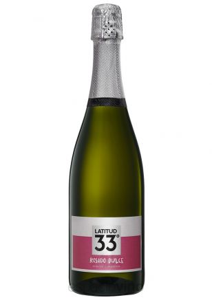 ESPUMANTE LATITUD 33 ROSADO DULCE X 750 CC