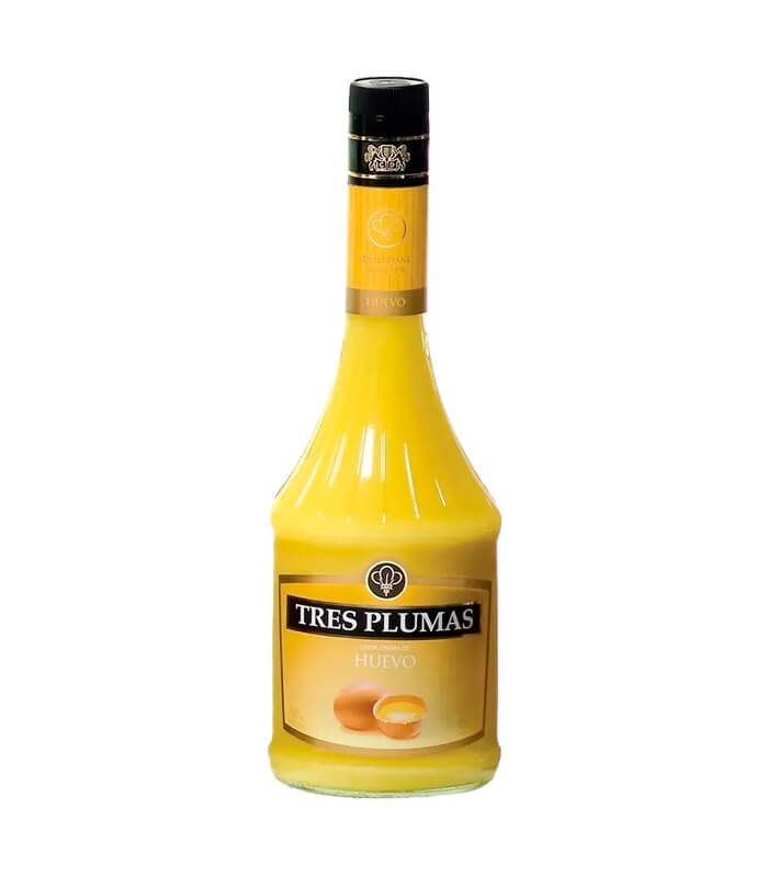 LICOR TRES PLUMAS DE HUEVO X 700 CC