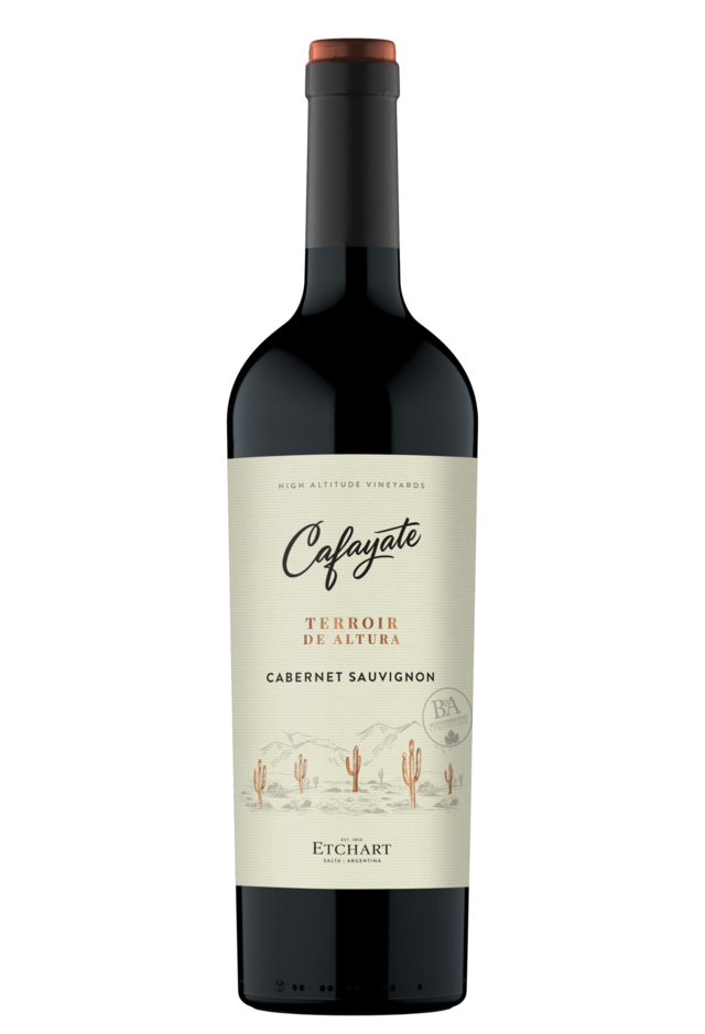 CAFAYATE TERROIR DE ALTURA CABERNET SAUVIGNON X 750 CC