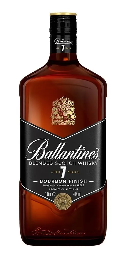 WHISKY SCOTCH BLEND BALLANTINES 7 AÑOS X 700 CC