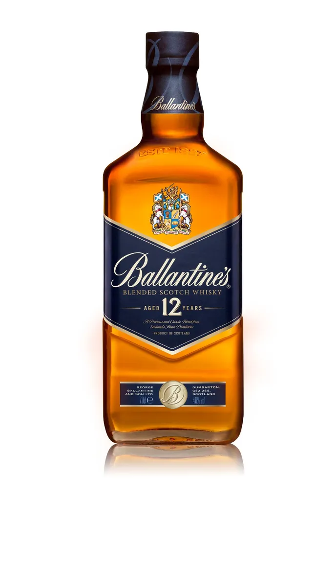 WHISKY SCOTCH BLEND BALLANTINES 12 AÑOS X 700 CC