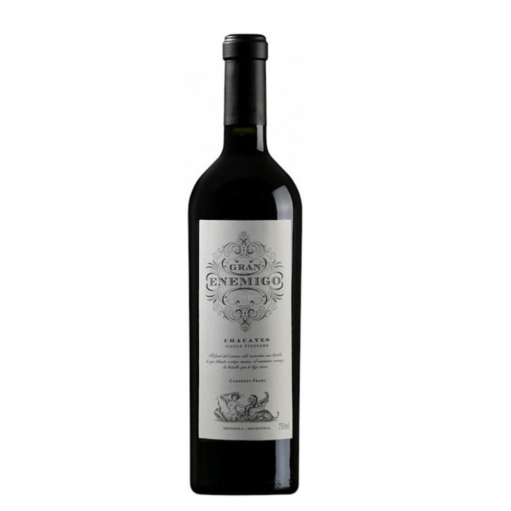 EL GRAN ENEMIGO CHACAYES CABERNET FRANC - MALBEC 2018 X 750 CC