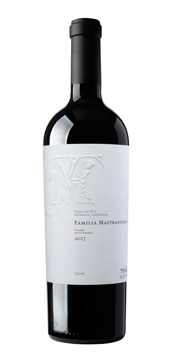 FAMILIA MASTRANTONIO MALBEC - PETIT VERDOT 2017 X 750 CC