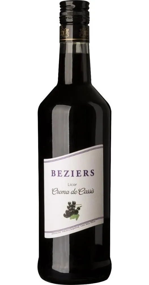 LICOR DELLEPIANE CREMA CASSIS BEZIERS X 750 CC