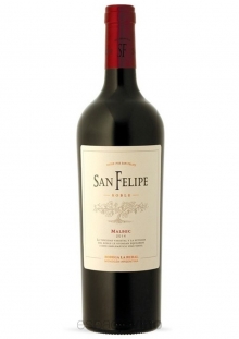 SAN FELIPE ROBLE MALBEC  X 750 CC