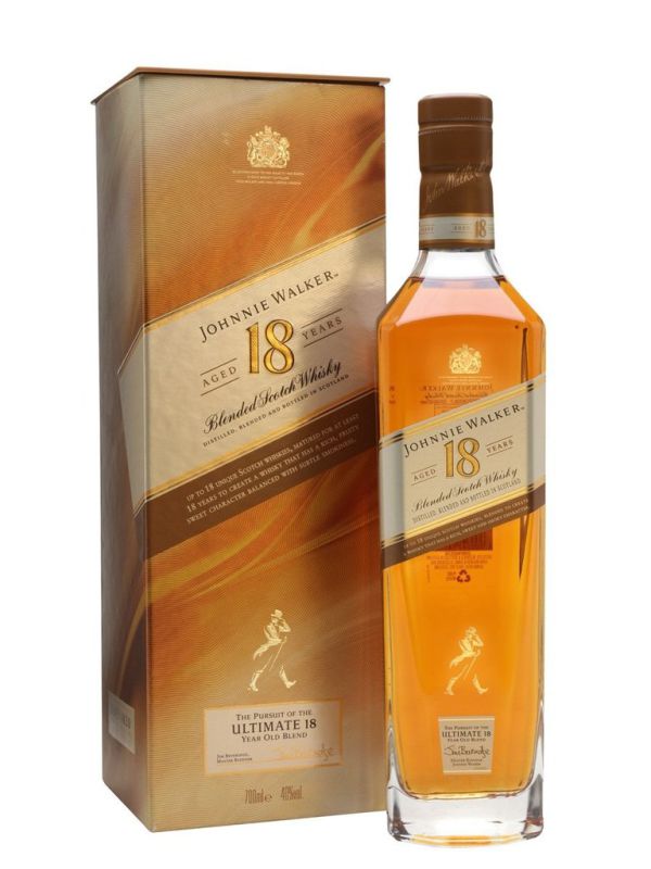 WHISKY SCOTCH BLEND J. WALKER 18 AÑOS X 750 CC